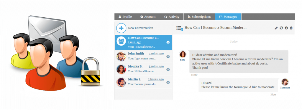 wpForo Private Messages 1 wpForo Private Messages