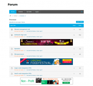 wpForo Ads Manager Banners in Topics List