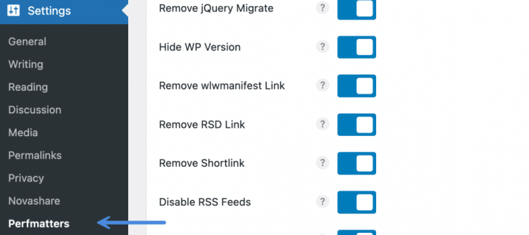 Perfmatters – 如何停用 WordPress Emojis