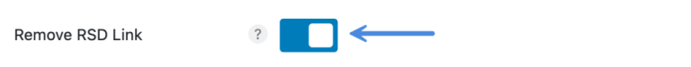 Perfmatters – 如何移除 WordPress 中的 RSD 链接