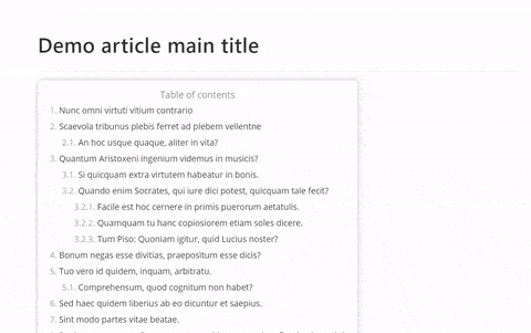 Joli Table Of Contents – 最棒的 Wordpress 文章内容目录插件
