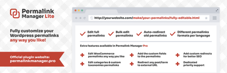 Permalink Manager Lite – WordPress 永久链接管理插件