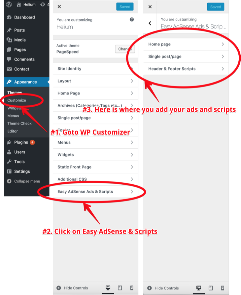 Easy AdSense Ads – 插入广告时实时预览 2 630b3366a99fe screenshot1