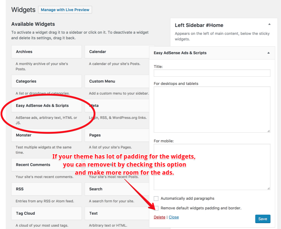 Easy AdSense Ads - 小工具插入广告 3 630b34657d0d1 screenshot4