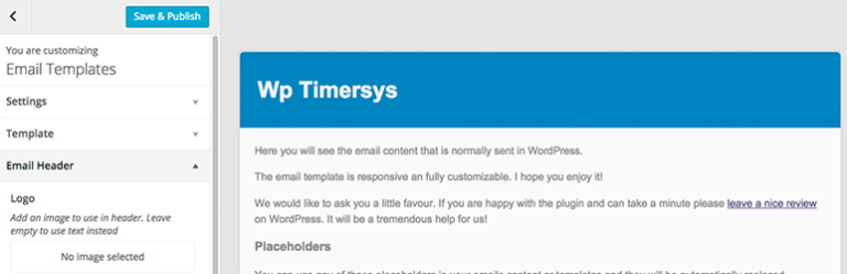 Email Templates – 超简单的 WordPress 邮件模板插件