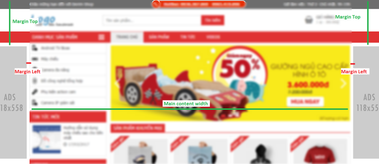 DevVn Float Left Right Ads – 效果