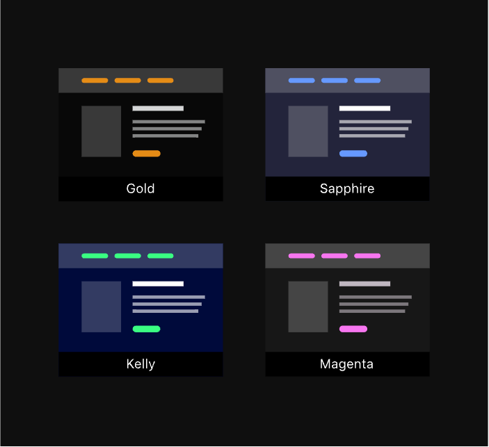 WP Dark Mode 现成的颜色模式 5 wp dark mode ready made color schema