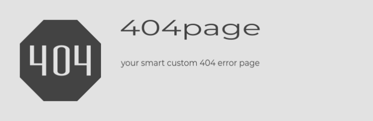 404 Page – WordPress 自定义 404 错误页面插件