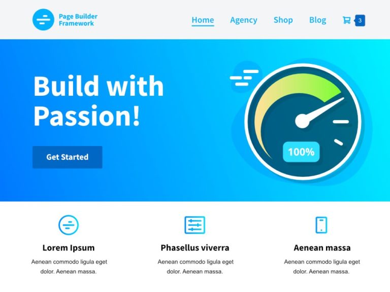 Page Builder Framework – 最佳轻量级 WordPress 主题