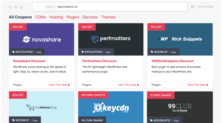 WP Coupons – WordPress 优惠码插件