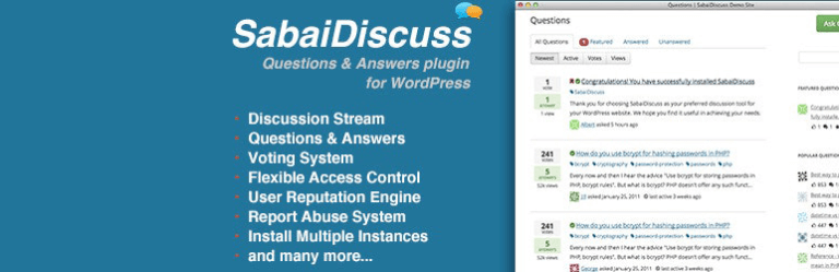 SabaiDiscuss for WordPress