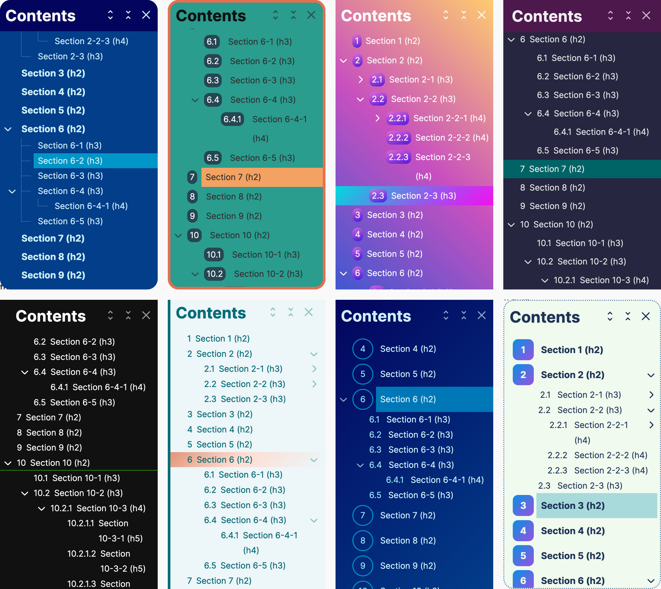 Fixed TOC – WordPress TOC 内容目录 (Table Of Content) 插件 2 Fixed Toc