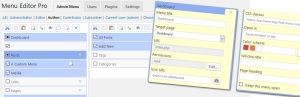 Admin Menu Editor