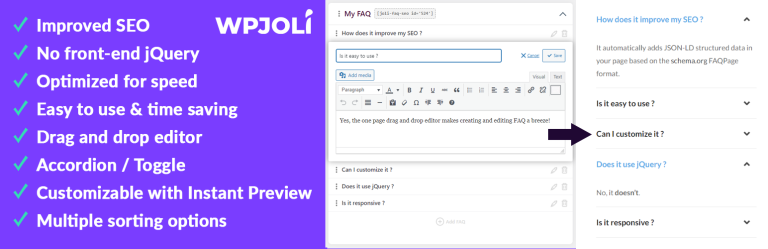 Joli FAQ SEO