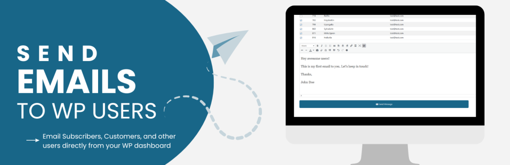 Send Users Email - 给 WordPress 用户批量发送邮件 1 Send Users Email