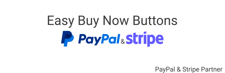 Easy PayPal & Stripe Buy Now Button