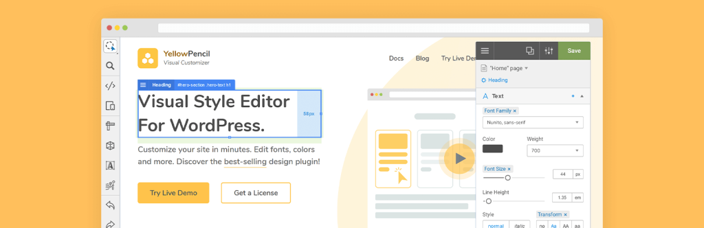 YellowPencil - WordPress 可视化 CSS 样式编辑器插件 1 67d6ad72f3bc8 banner772x250
