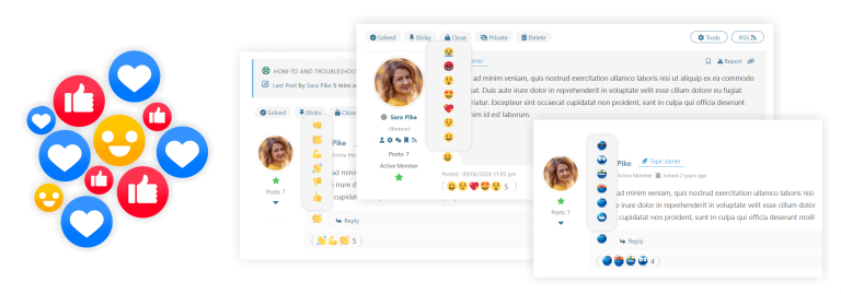 wpForo Advanced Reactions