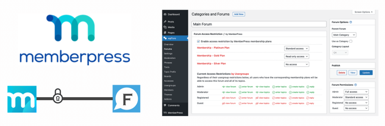 wpForo MemberPress Integration – MemberPress 集成