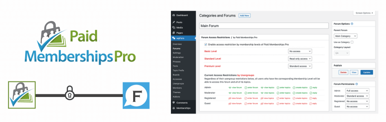wpForo Paid Memberships Pro Integration – Paid Memberships Pro 集成