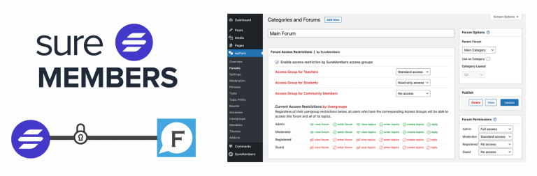 wpForo SureMembers Integration – SureMembers 集成