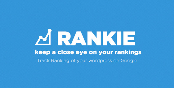 Rankie - Wordpress 排名跟踪插件 1 Rankie