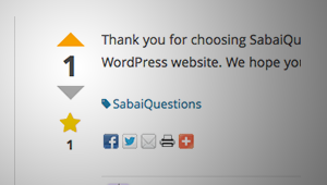 SabaiDiscuss 功能特色 5 Sabai Discuss