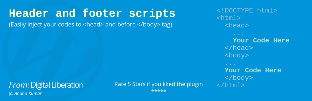 Header and Footer Scripts 1 Header and Footer Scripts